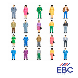Architectural Model People 1:150 - 20 Pcs